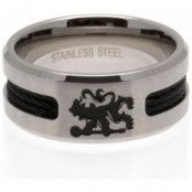 Chelsea Ring Large Svart/Silver 66,3 mm