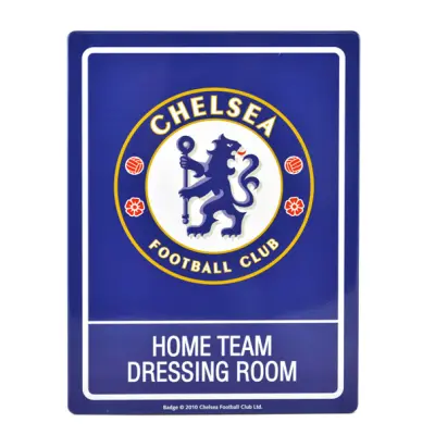 Chelsea Skylt Hemmalag
