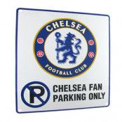 Chelsea skylt No Parking