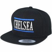 Forza - Svart snapback Keps - Chelsea Black Snapback @ Hatstore