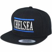Keps Chelsea Black Snapback - Forza - Svart Snapback