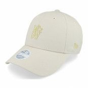 New Era - Football Beige adjustable Keps - Chelsea Metallic Wmns 9FORTY Stone Adjustable @ Hatstore