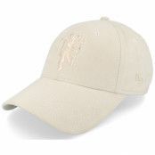 New Era - Football Beige adjustable Keps - Manchester United Suede Womens 9FORTY Manutd Ltc-osfm @ Hatstore