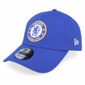 New Era - Football Blå adjustable Keps - Chelsea Essential Team 9Forty Cfc Cab Blue Adjustable @ Hatstore