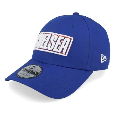 New Era - Football Blå adjustable Keps - Chelsea Keyline 9FORTY Cobalt Blue Adjustable @ Hatstore