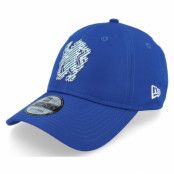 New Era - Football Blå adjustable Keps - Chelsea Overlay 9TWENTY Blue Adjustable @ Hatstore