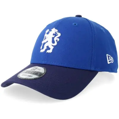 New Era - Football Blå adjustable Keps - Chelsea Team 9FORTY Cobalt Blue/Navy Adjustable @ Hatstore