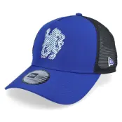 New Era - Football Blå trucker Keps - Chelsea Overlay Blue/Black A-Frame Trucker @ Hatstore