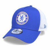 New Era - Football Blå trucker Keps - Chelsea Cotton 9FORTY EF Blue/White Trucker @ Hatstore