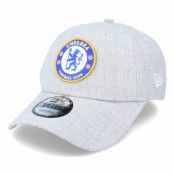 New Era - Football Grå adjustable Keps - Chelsea Heather 9Forty Heather Grey Adjustable @ Hatstore