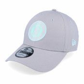 New Era - Football Grå adjustable Keps - Chelsea Seasonal 9FORTY Gray Adjustable @ Hatstore