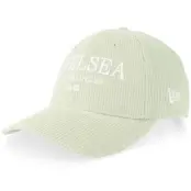New Era - Football Grön adjustable Keps - Chelsea Corduroy 9FORTY M-Crown Soft Green Adjustable @ Hatstore