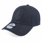 New Era - Football Svart adjustable Keps - Chelsea Black on Black Ripstop 9FORTY Black Adjustable @ Hatstore