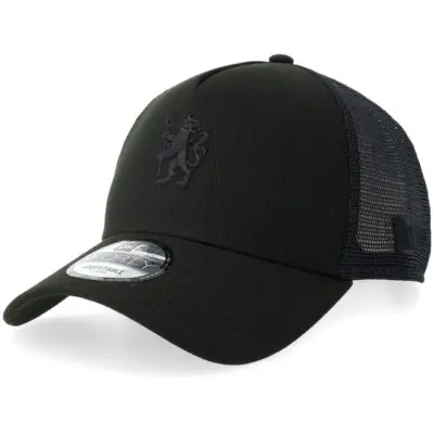 New Era - Football Svart trucker Keps - Hatstore Exclusive x Chelsea 9FORTY A-frame Trucker @ Hatstore