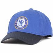 Team - Football Blå adjustable Keps - Kids Chelsea Adjustable Cap @ Hatstore