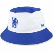 New Era - Football Blå bucket Hatt - Chelsea Colour Block Cobalt/White Bucket @ Hatstore