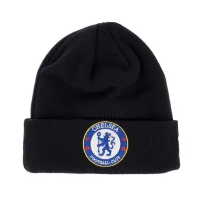 New Era - Football Blå cuff Beanie - Chelsea Core Beanie Co Navy Cuff @ Hatstore