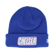 New Era - Football Blå cuff Beanie - Chelsea Keyline Blue Cuff @ Hatstore