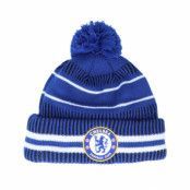 New Era - Football Blå pom Beanie - Chelsea Jake Knit Cfc Cab Royal Pom @ Hatstore