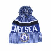 New Era - Football Blå pom Beanie - Chelsea Sport Beanie Cab Blue Pom @ Hatstore