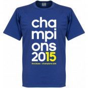 Chelsea T-shirt Champions 2015 Blå L
