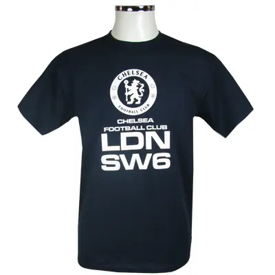Chelsea T-Shirt LDN SW6 Mörkblå XL