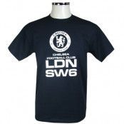 Chelsea T-Shirt LDN SW6 Mörkblå XXL