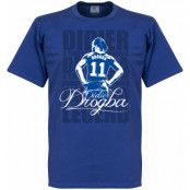 Chelsea T-shirt Legend Drogba Legend Didier Drogba Blå XXL