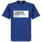 Chelsea T-Shirt Stamford Bridge Sign XL