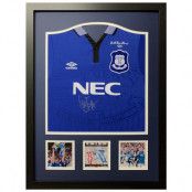 Everton Signerad Fotbollströja Ferguson FA 1995