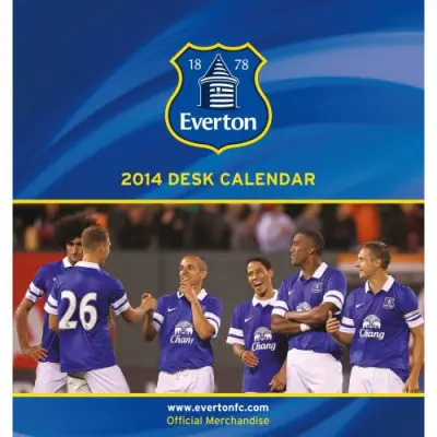 Everton Skrivbordskalender 2014