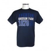 Everton T-Shirt 1878 Mörkblå M