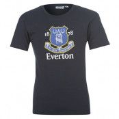 Everton T-Shirt Ungdom Crest Mörkblå 10-11 år