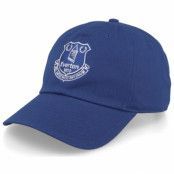 Fanatics - Football Blå unconstructed Keps - Everton Core Cap Royal Dad Cap @ Hatstore