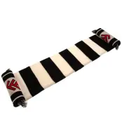 Fulham Halsduk Svart Vit Randig