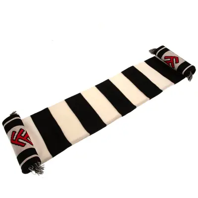 Fulham Halsduk Svart Vit Randig