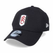 New Era - Football Svart flexfit Keps - Fulham Rear Wordmark 39Thirty Black/White Flexfit @ Hatstore