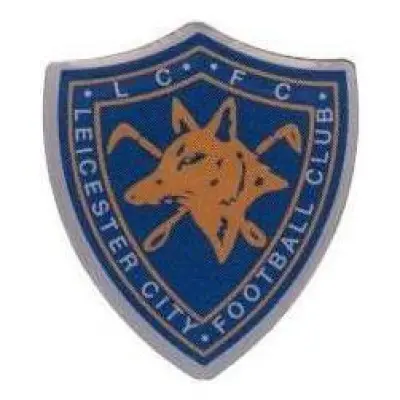 Leicester City Emblem Sköld Retro