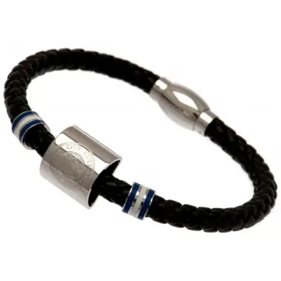 Leicester City Läderarmband Ring