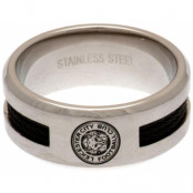 Leicester City Ring Large Svart/Silver 66,3 mm