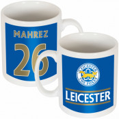 Leicester Mugg Leicester Mahrez Vit