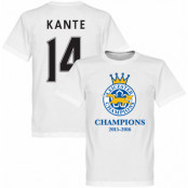 Leicester T-shirt Leicester Champions Kante Vit 5XL