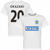 Leicester T-shirt Leicester Okazaki 20 Team Vit L