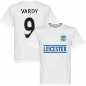 Leicester T-shirt Leicester Vardy 9 Team Barn Jamie Vardy Vit 10 år