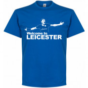 Leicester T-shirt Welcome To Leicester Blå XXXL