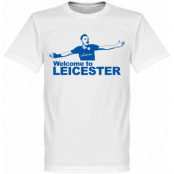 Leicester T-shirt Welcome To Leicester Vit 5XL