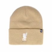 47 Brand - Football Beige cuff Beanie - Liverpool FC Haymaker Knit Khaki Cuff @ Hatstore