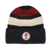 47 Brand - Football Blå cuff Beanie - Liverpool Clubhouse Jennings Beanie Navy Cuff @ Hatstore