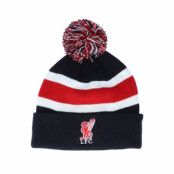 47 Brand - Football Blå pom Beanie - Liverpool Breakaway Navy/Red Pom @ Hatstore