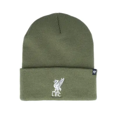 47 Brand - Football Grön cuff Beanie - Liverpool FC Haymaker Knit Sandalwood Cuff @ Hatstore